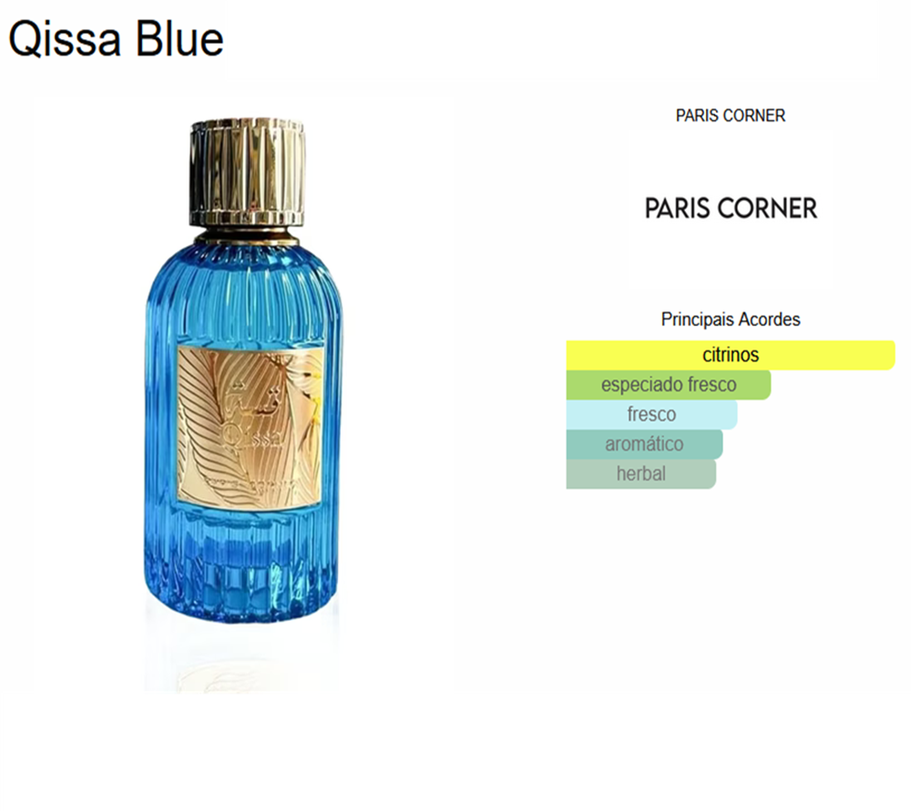 Qissa Blue | 100 ml – Paris Corner