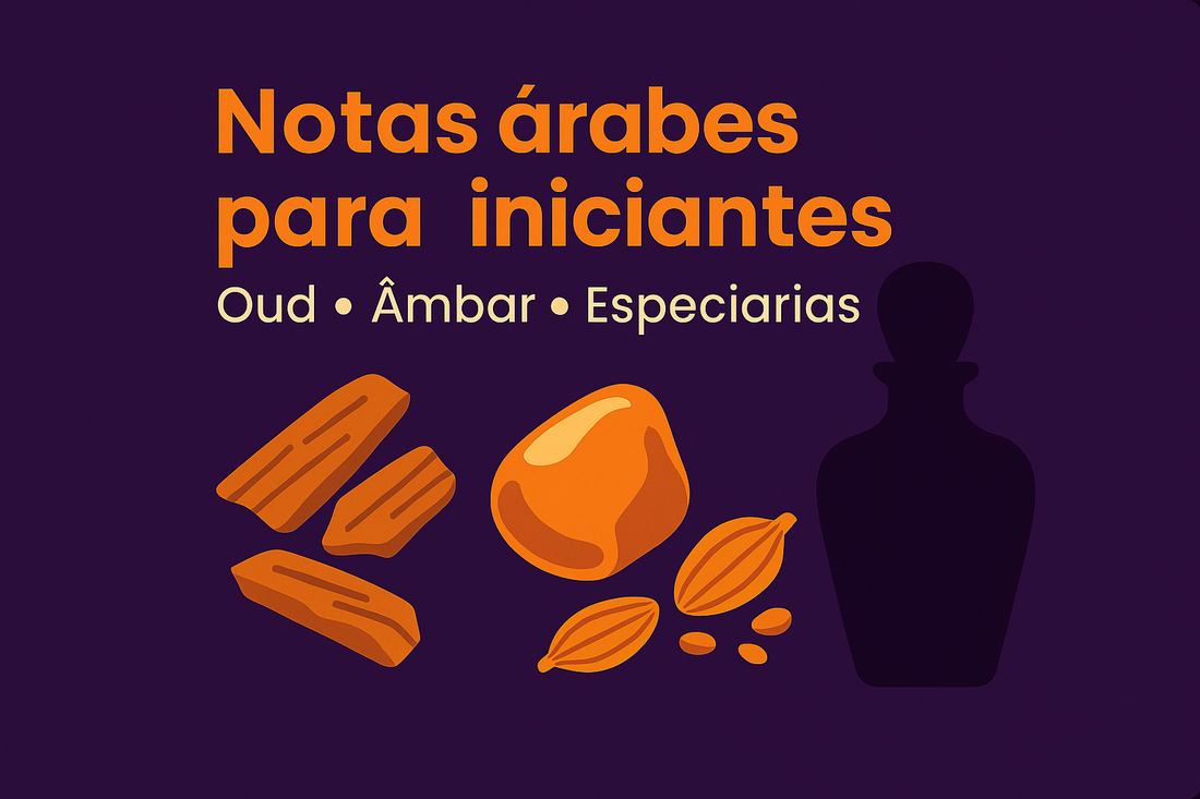 Notas árabes para iniciantes — oud, âmbar e especiarias