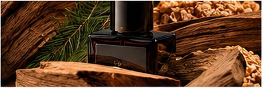 Perfume amadeirado com cedro, resinas e madeira
