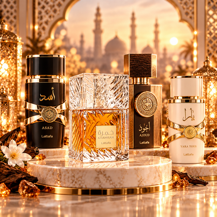 Perfumes árabes unissexo