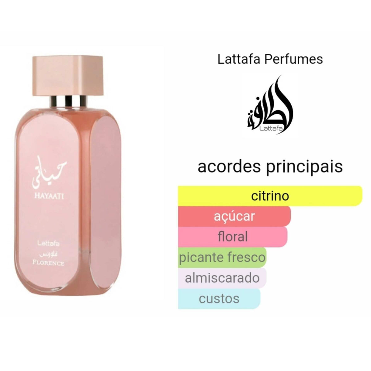 Hayaati Florence 100ml - Lattafa – imagem 2