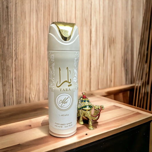 Spray corporal perfumado Yara Moi | 200 ml - Leche de cabra 