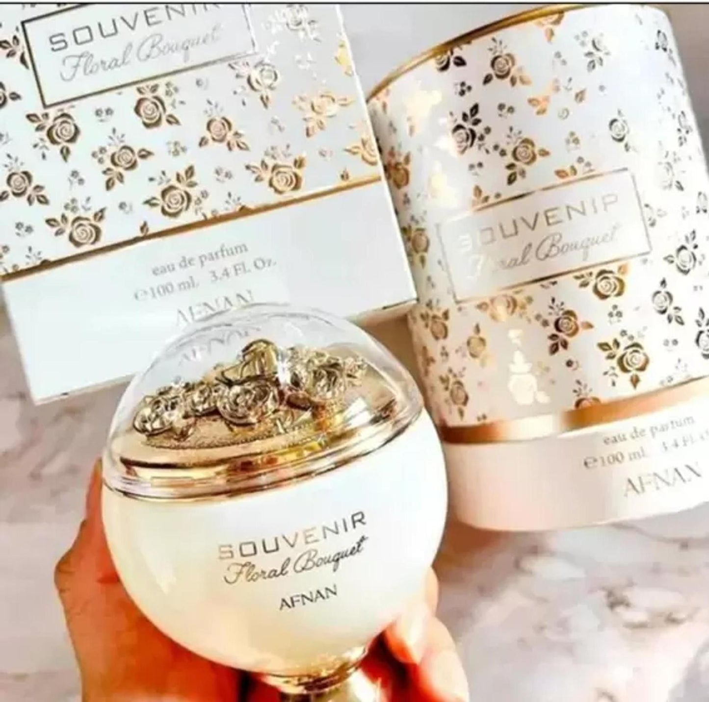 Recuerdo de ramo de flores | 100 ml - Afnan 