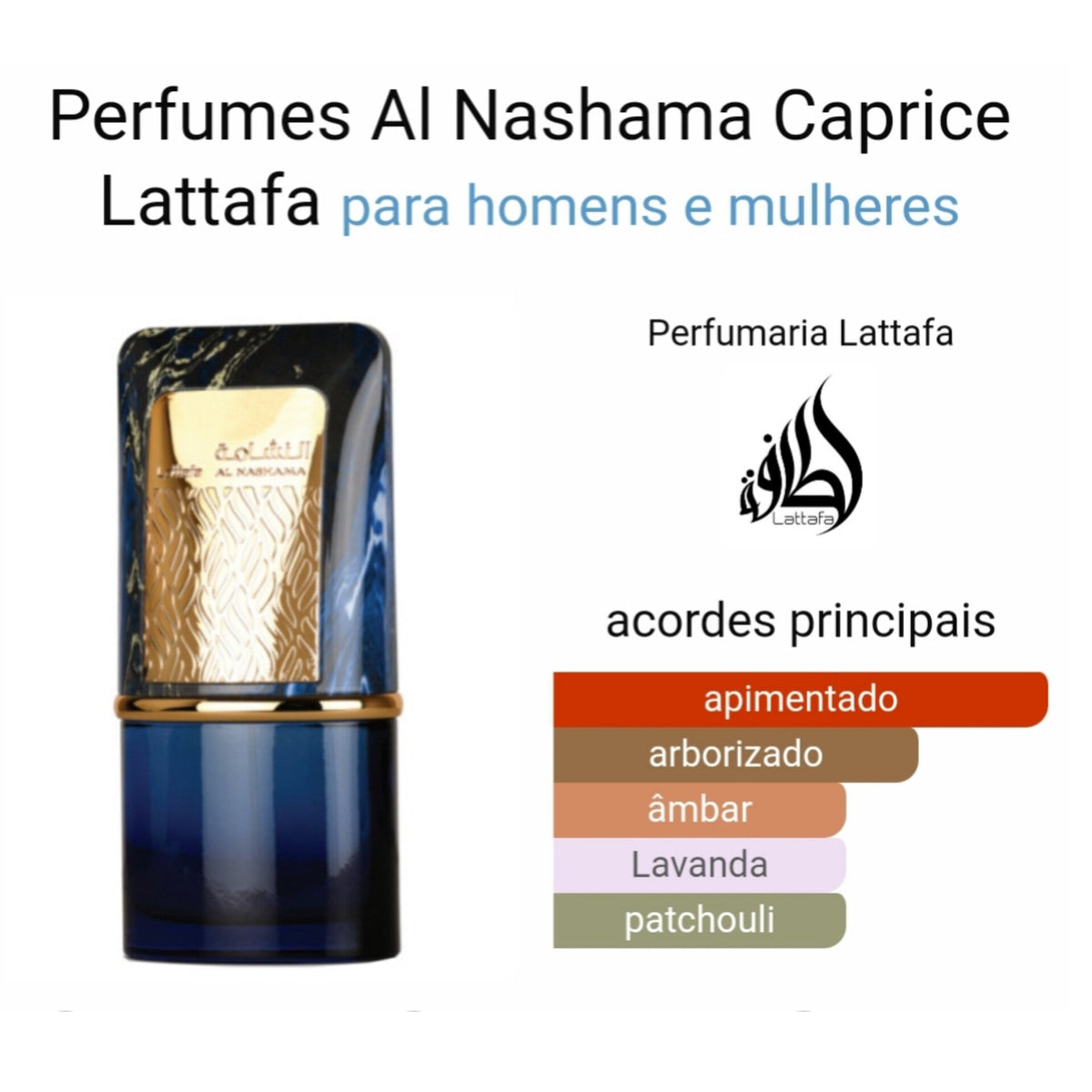 Al Nashama Caprice 100ml - Lattafa – imagem 2