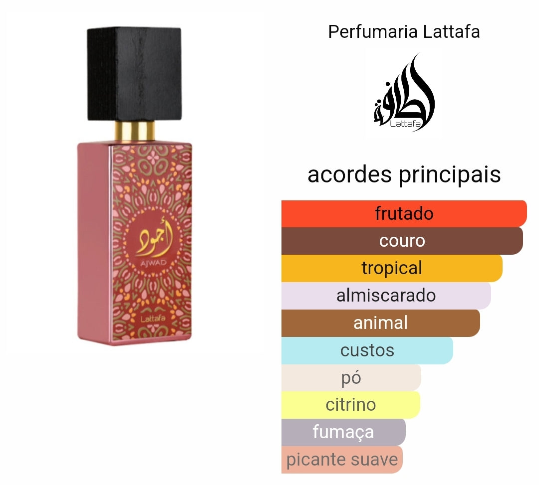 Ajwad Pink To Pink 60ml - Lattafa – imagem 2
