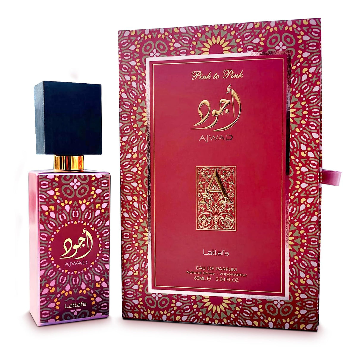 Ajwad Pink To Pink 60ml - Lattafa – imagem 1