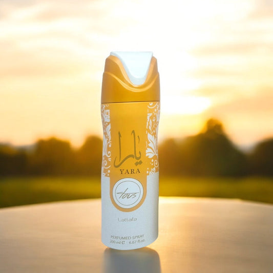 Spray corporal perfumado Yara Tous | 200 ml - Leche de cabra 