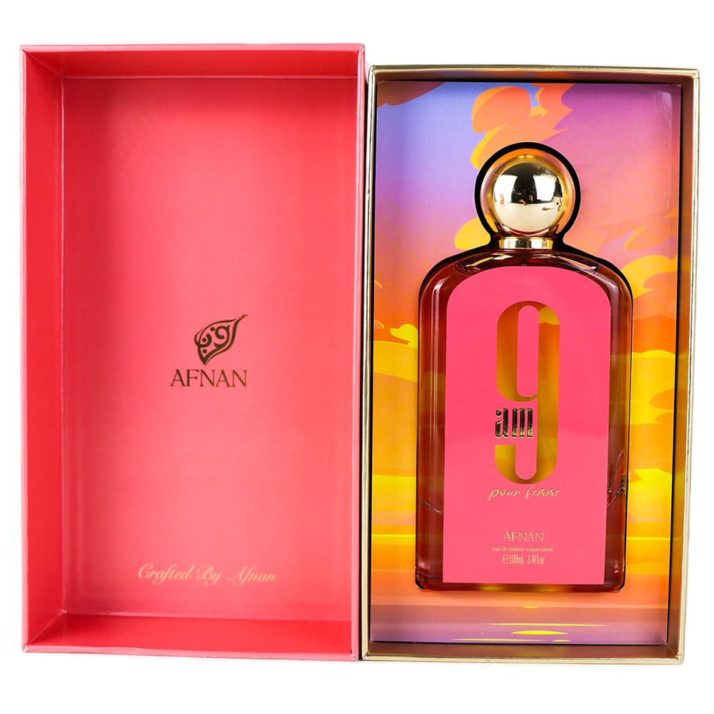 9 AM Pour Femme 100ml - Afnan – imagem 2