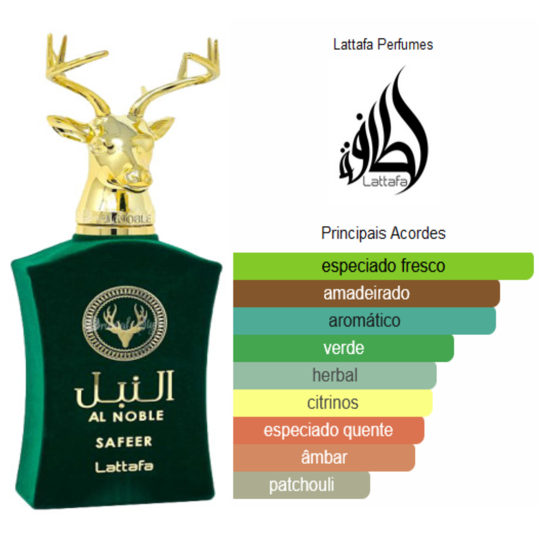 Al Noble Safeer 100ml - Lattafa – imagem 2