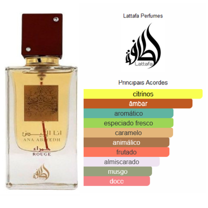 Ana Abiyedh Roja | 60ml - Latafa 