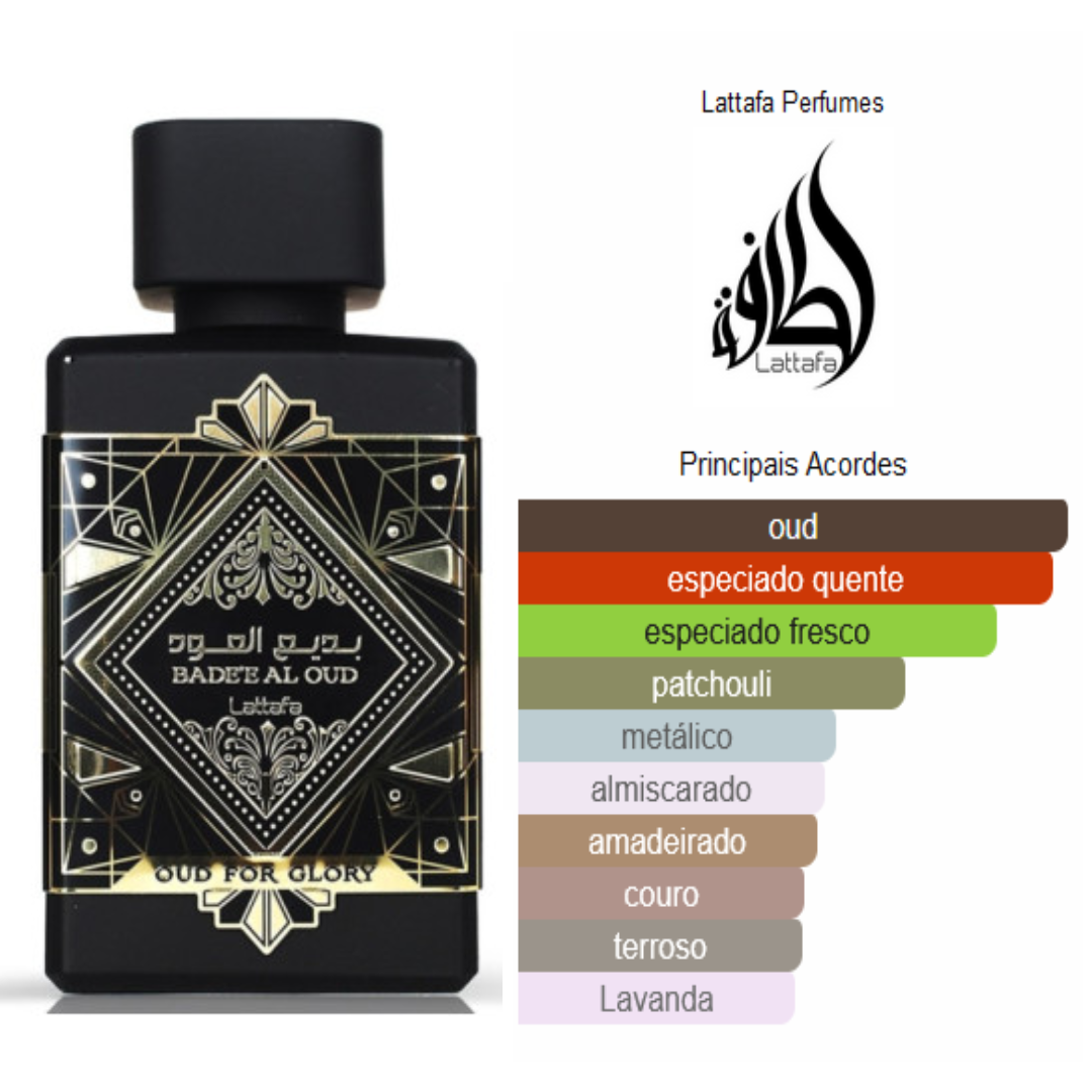 Bade'e Al Oud Oud for Glory 100ml - Lattafa – imagem 2