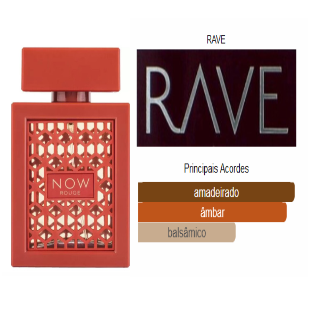 Now Rouge 100ml - Lattafa – imagem 2