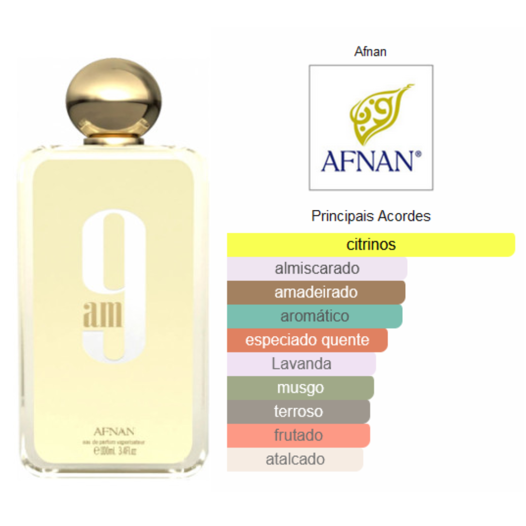 9 AM 100ml - Afnan – imagem 2