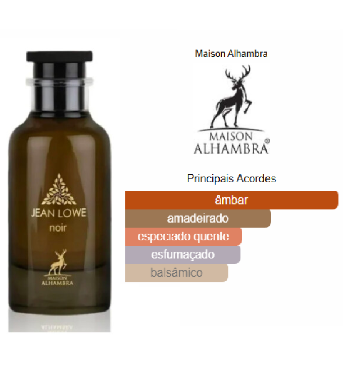 Jean Lowe Noir | 100ml - Casa Alhambra 