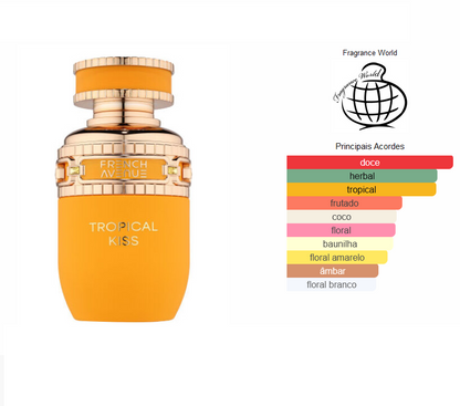 Tropical Kiss | 80ml - French Avenue (Fragrance World) 