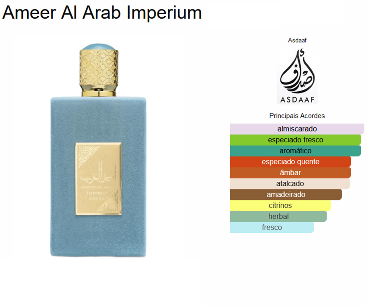 Ameer Al Arab Imperium | 100ml - Asdaaf 