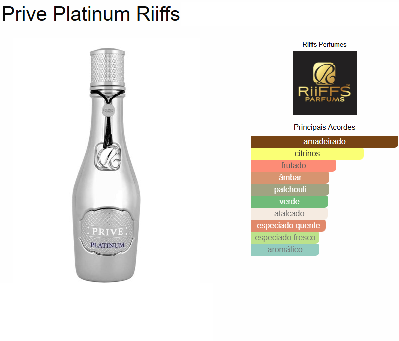 Prive Platinum | 100ml - Riiffs 