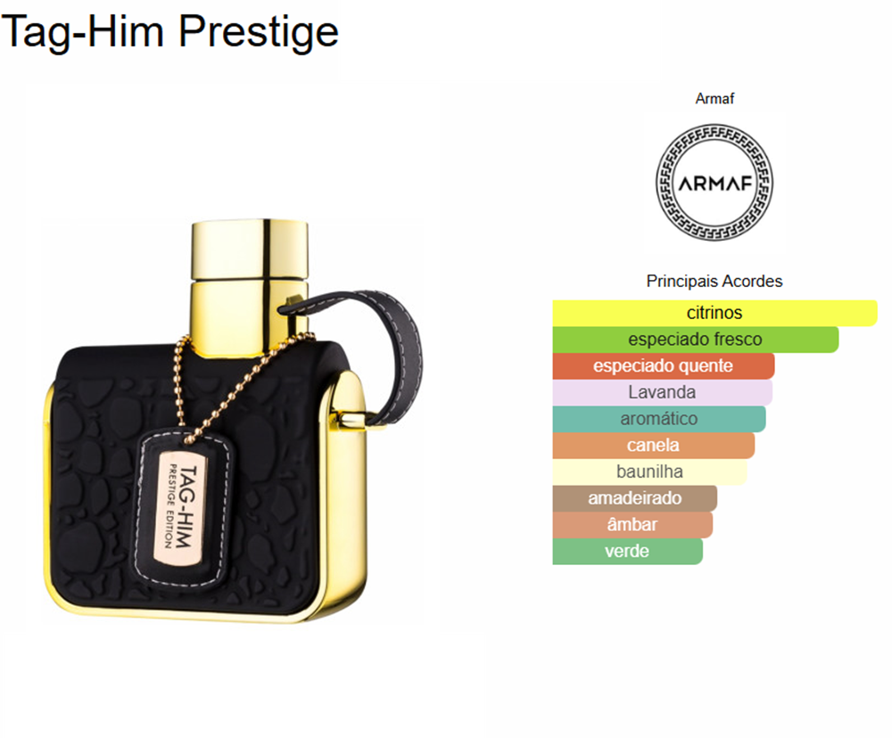 Tag Him Prestige 100ml - Armaf – imagem 2