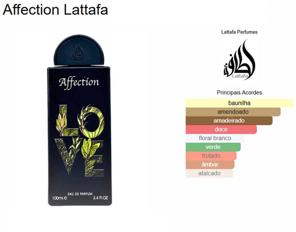 Affection Love 100ml - Lattafa – imagem 2
