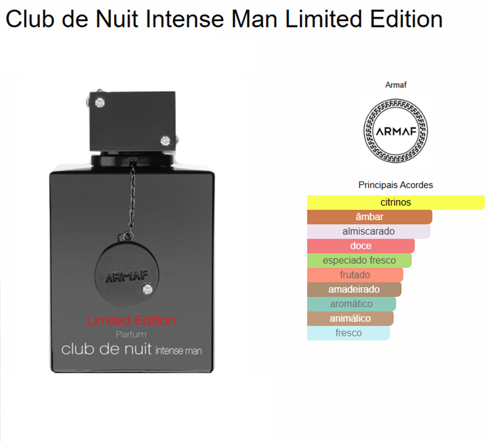 Club De Nuit Intense Man Limited Edition 105ml - Armaf – imagem 2