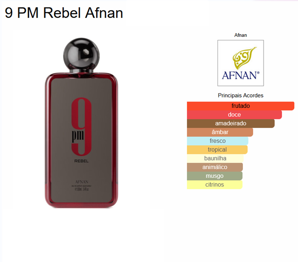 9 PM Rebel | 100ml - Afnan