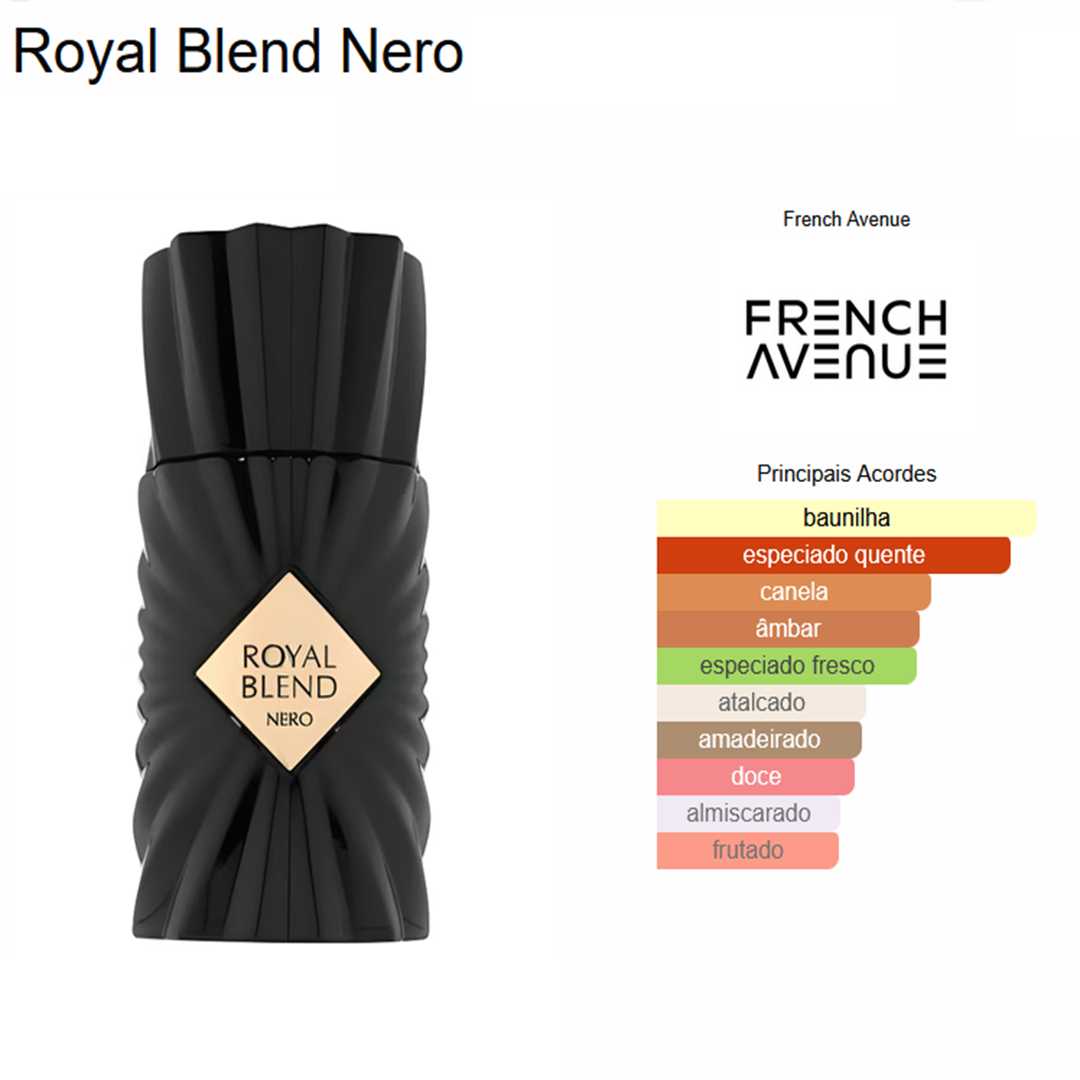 Royal Blend Nero 100ml – French Avenue – imagem 2