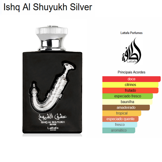 Ishq Al Shuyukh Silver | 100ml – Lattafa