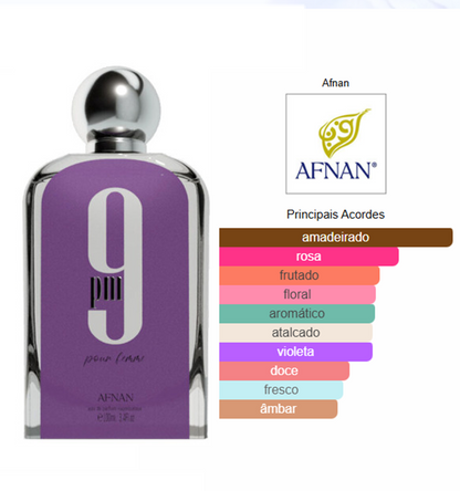 9 PM Pour Femme | 100ml - Afnan