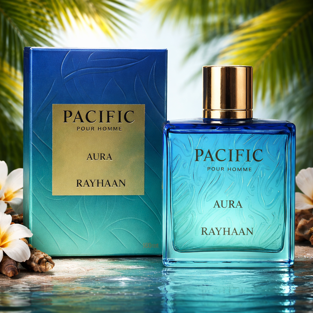 Pacific Aura | 100ml – Rayhaan | Citrus Aquatic Men's Perfume