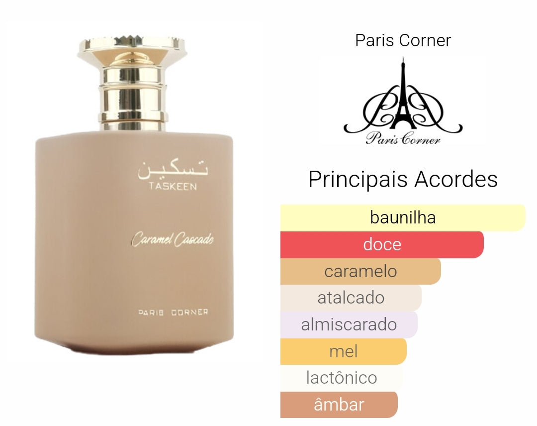 Taskeen Caramel Cascade | 100ml - Paris Corner 