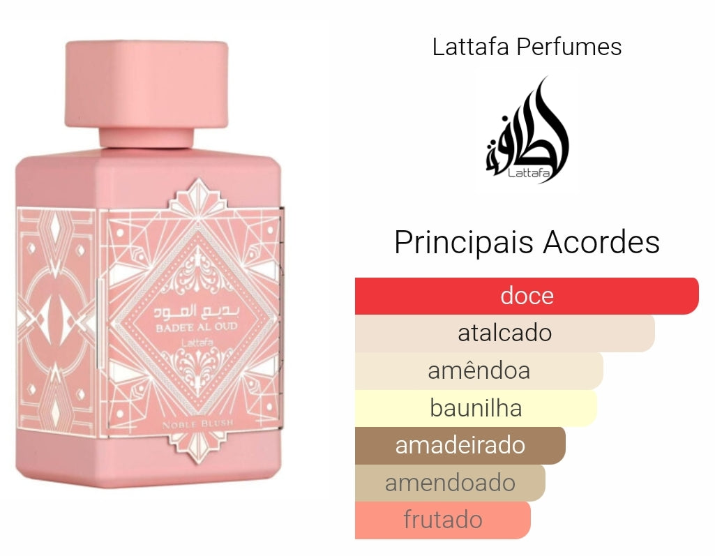 Bade'e Al Oud Noble Blush 100ml – Lattafa – imagem 2