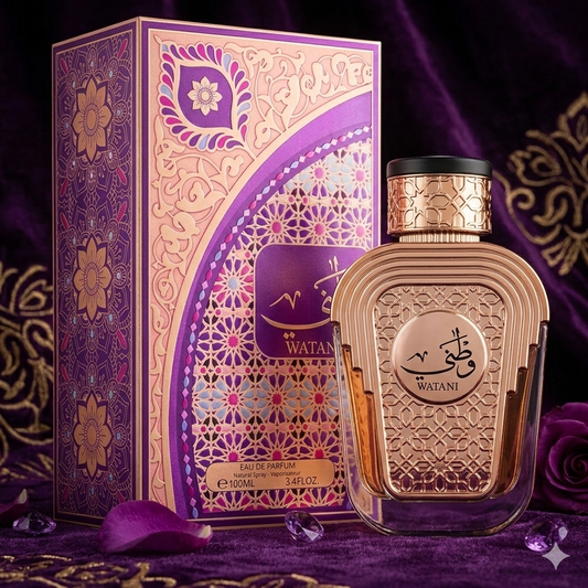 Watani Purple | 100ml – Al Wataniah
