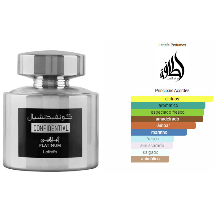 Confidential Platinum | 100ml - Lattafa 