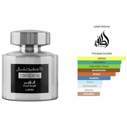 Confidential Platinum | 100ml - Lattafa 