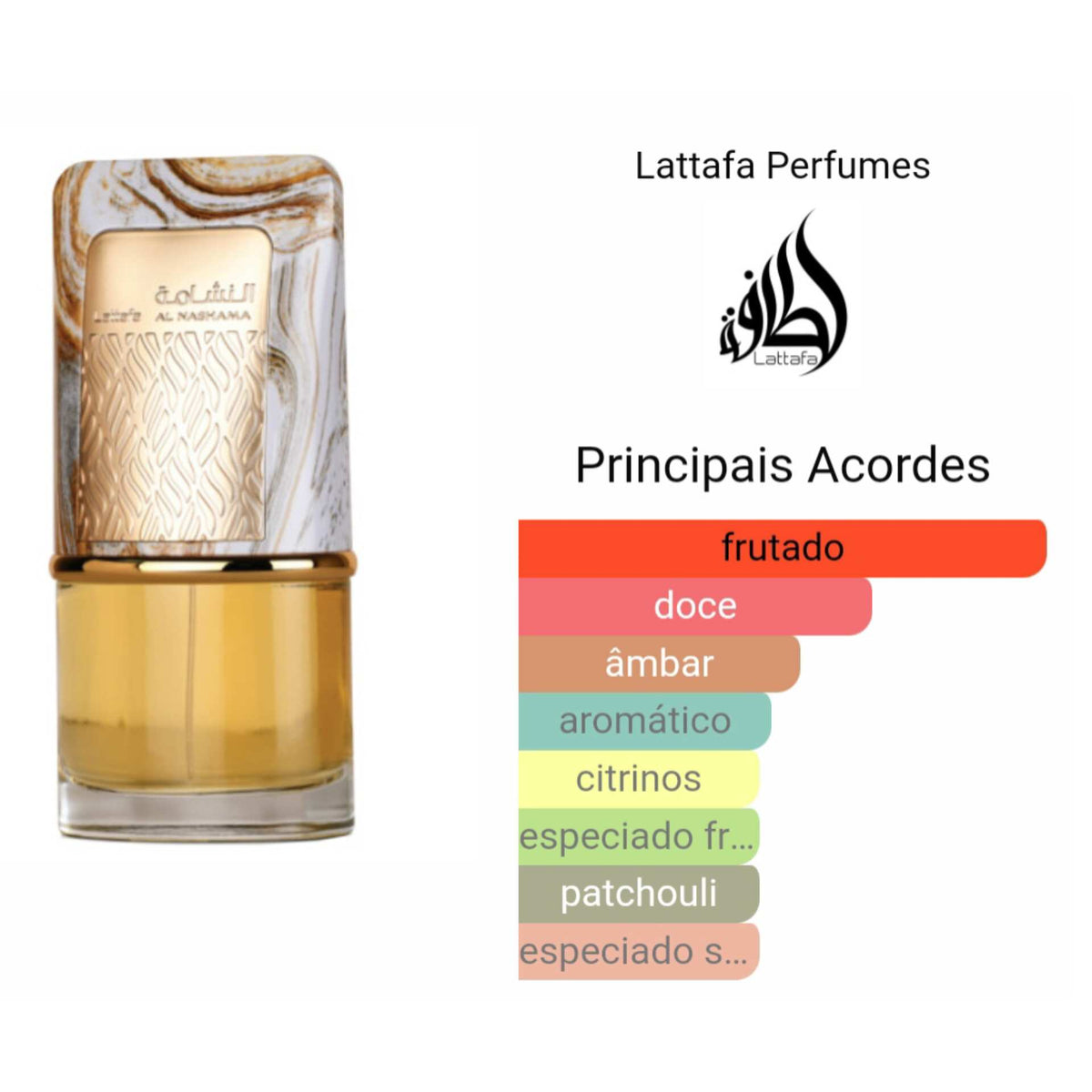 Al Nashama 100ml - Lattafa – imagem 2