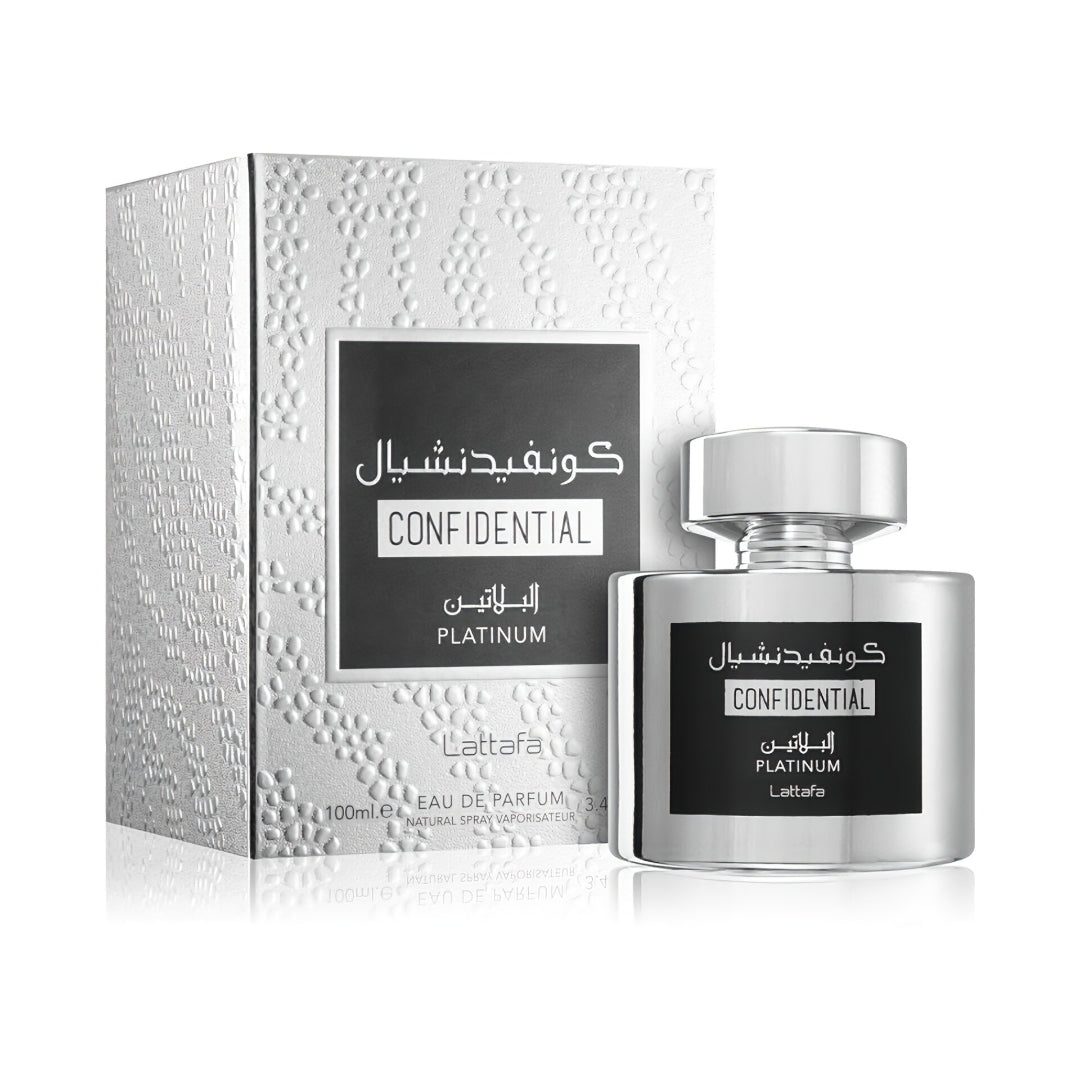 Confidential Platinum 100ml - Lattafa – imagem 1